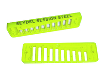 Comb Plastic Blues Session Steel - luminous yellow