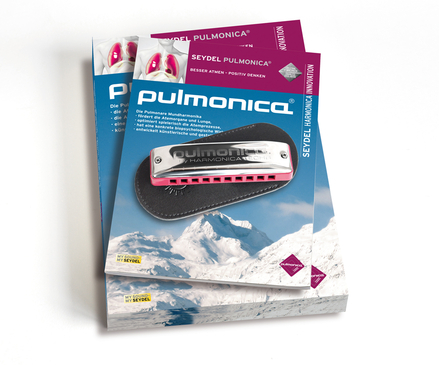 PULMONICA® - die pulmonare Mundharmonika mit deutschem Handbuch