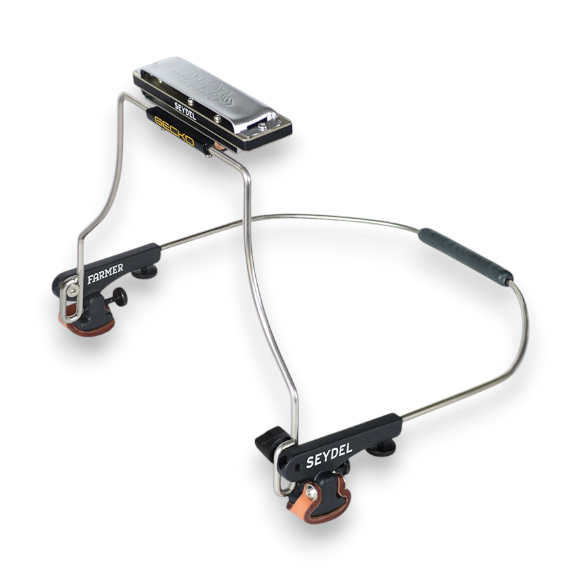 GECKO Mundharmonika Halter