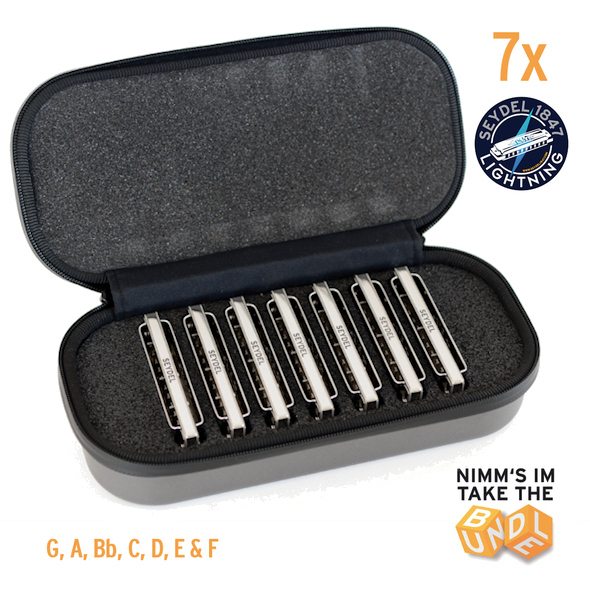 1847 LIGHTNING Set of 7 & HIGHLY PROTECTIVE CASE